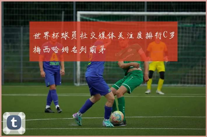 世界杯球员社交媒体关注度排行C罗梅西哈姆名列前茅